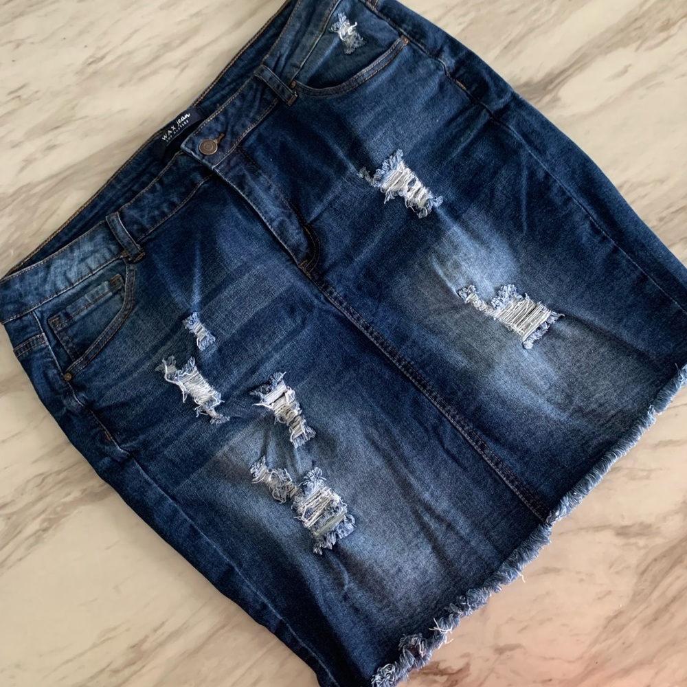 Demin skirt